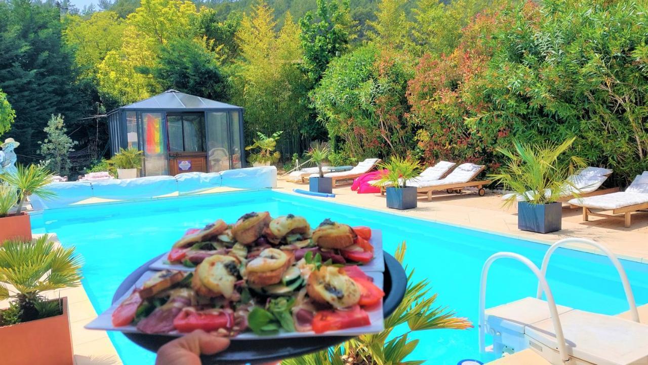 La Bergerie Du Moulin (Adults Only) Bed & Breakfast Taradeau ภายนอก รูปภาพ